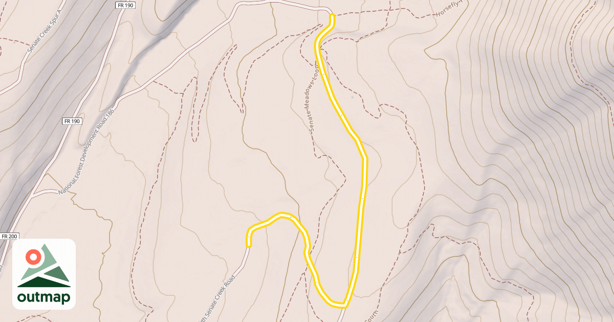 Map of Jenny's Way
