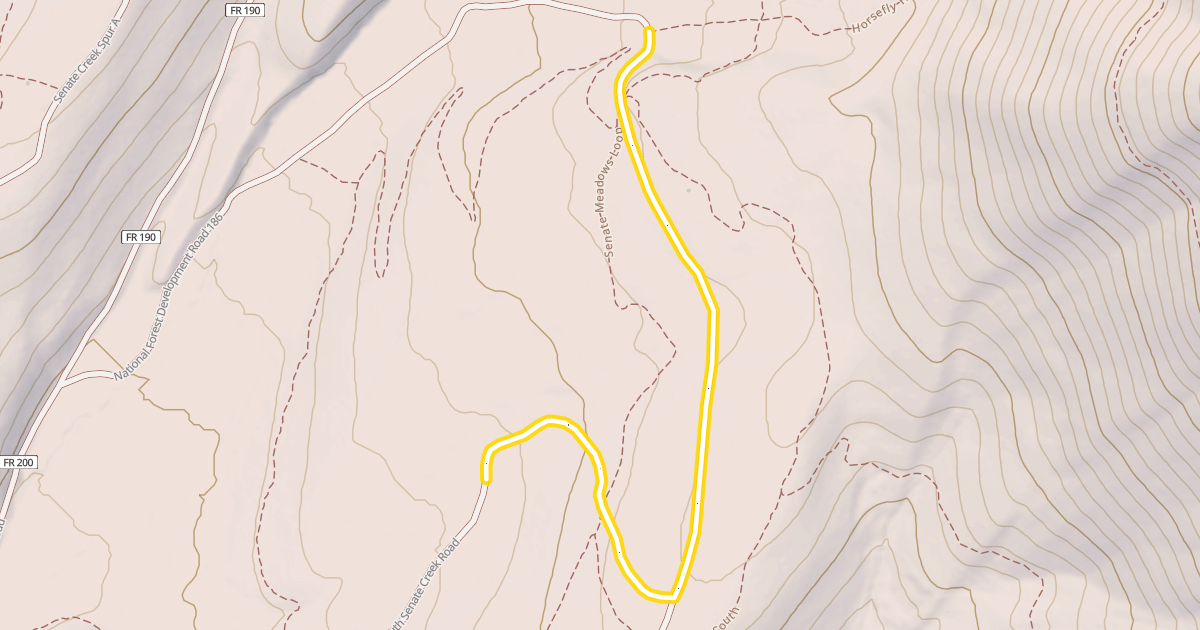 Map preview of Jenny's Way