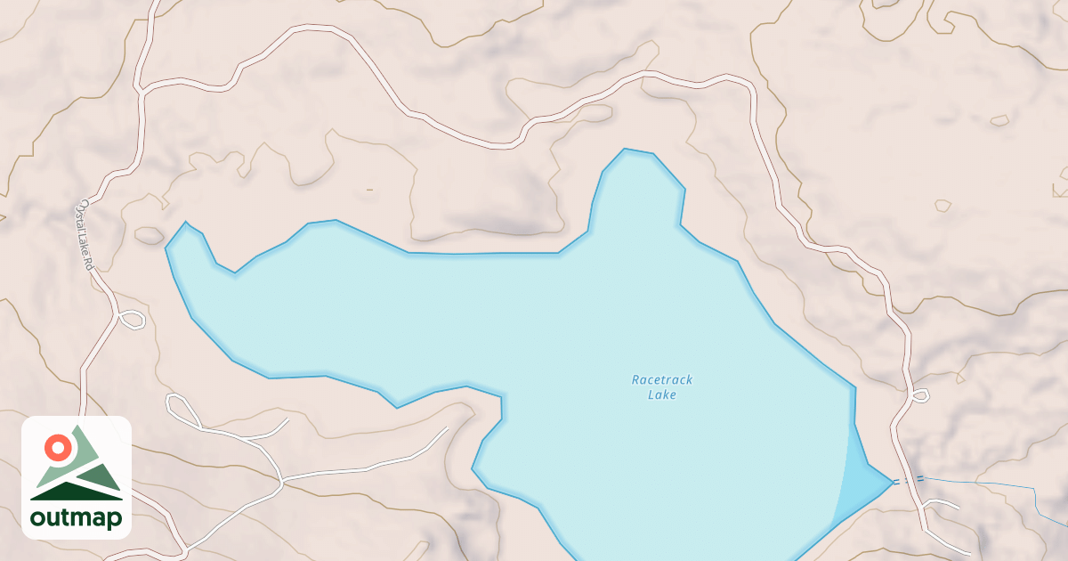 Map of RACE TRACK RD