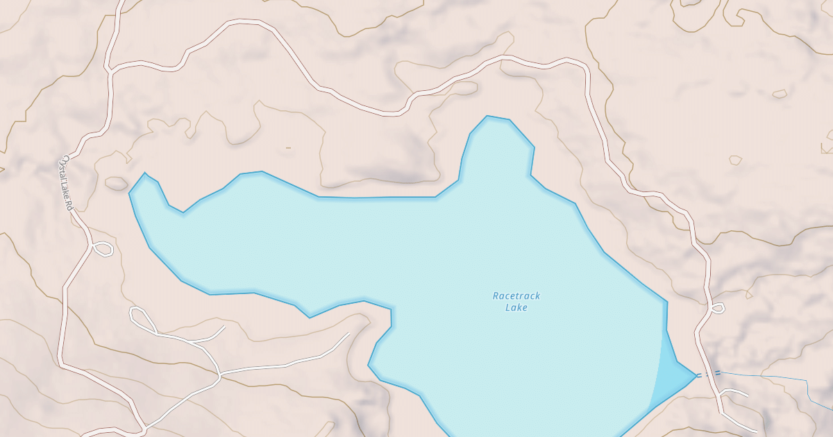 Map preview of RACE TRACK RD