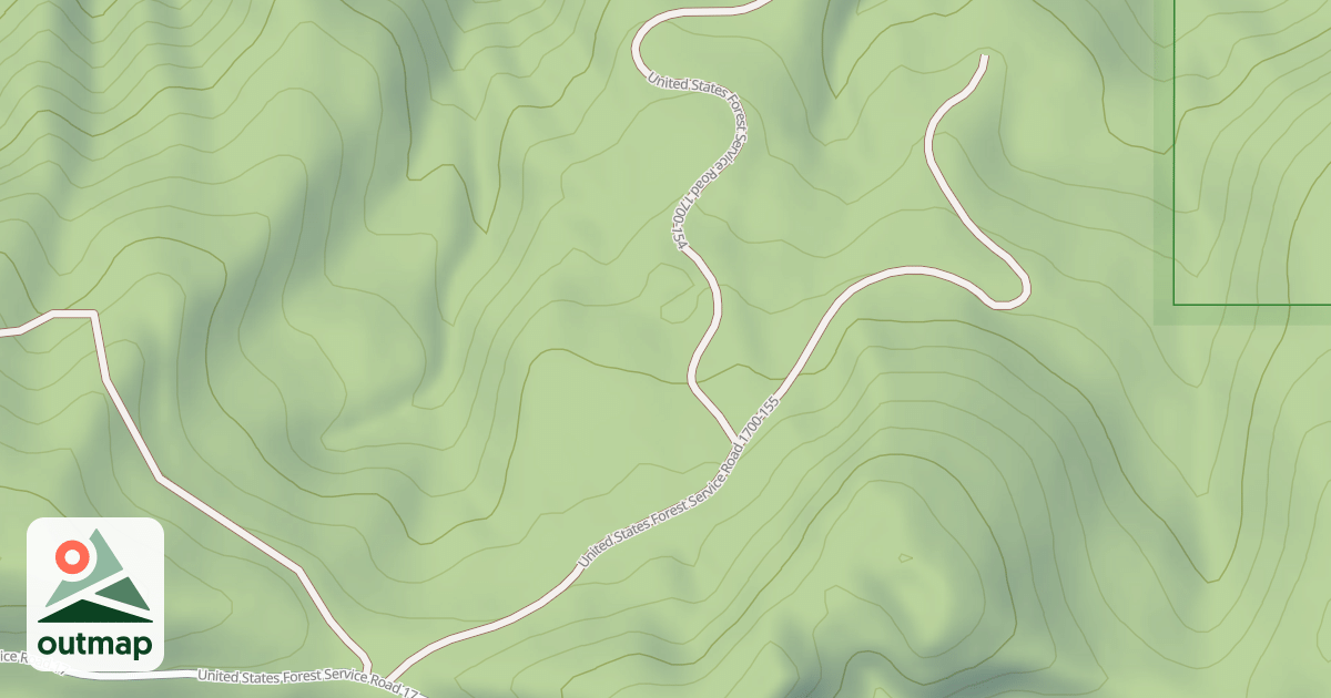 Map of USFS National Forest System Roads {A07AC46D-57F9-4482-A1F8-AC6BED33C0B3}