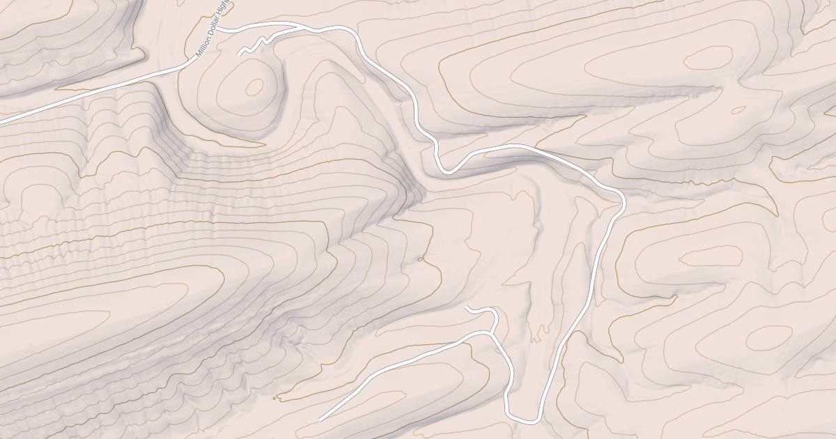 Map preview of POLECAT RIDGE
