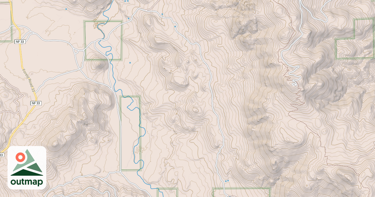 Map of ANTELOPE S