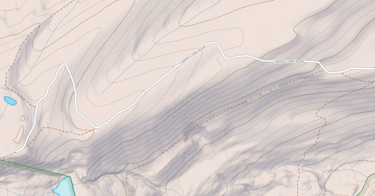 Map preview of CAPITOL CREEK