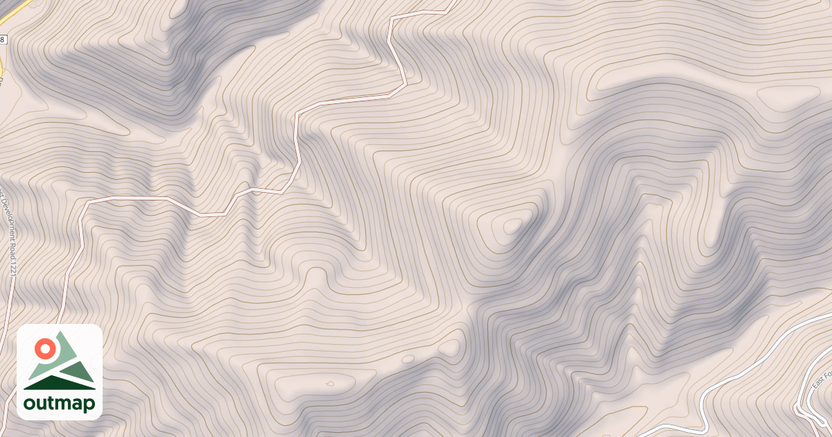 Map of Little Berge Ohv