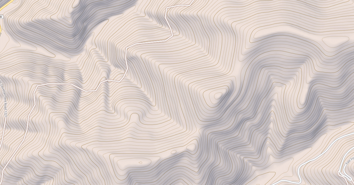 Map preview of Little Berge Ohv