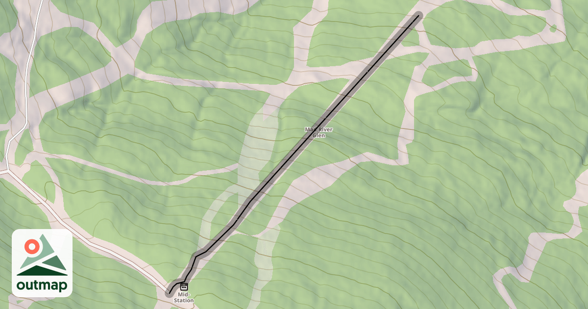 Map of Lift Line