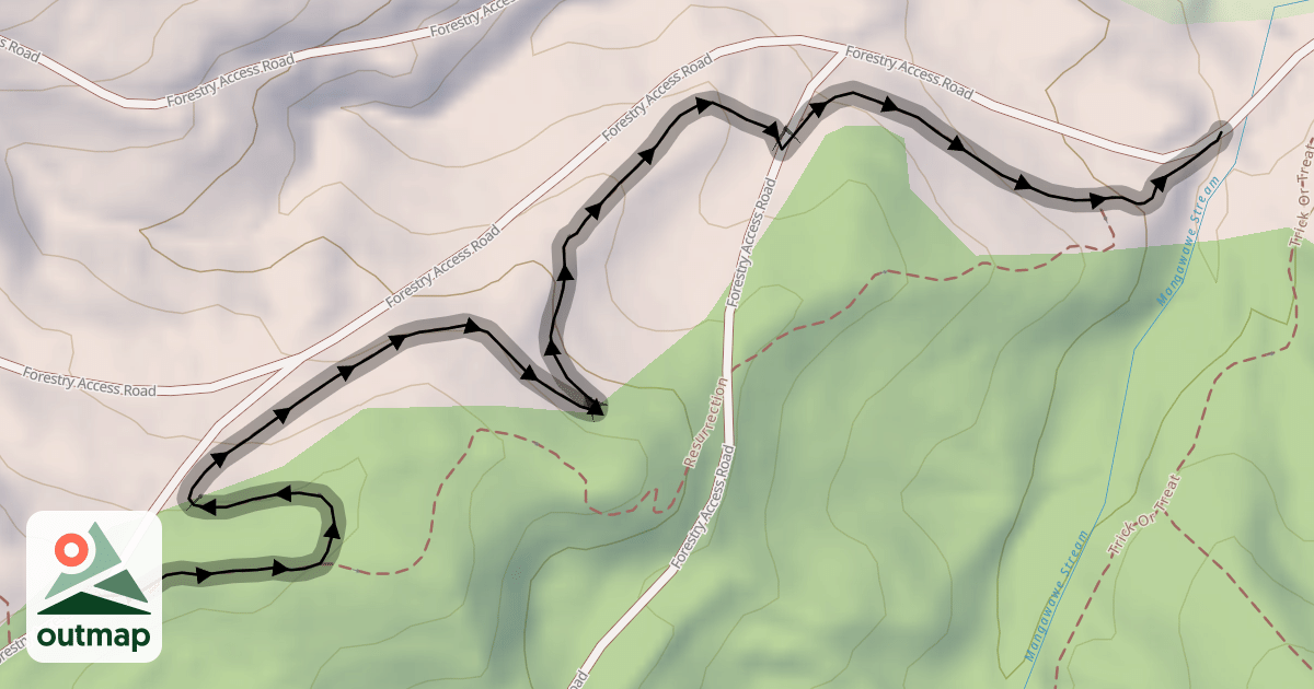 Map of Chop Down