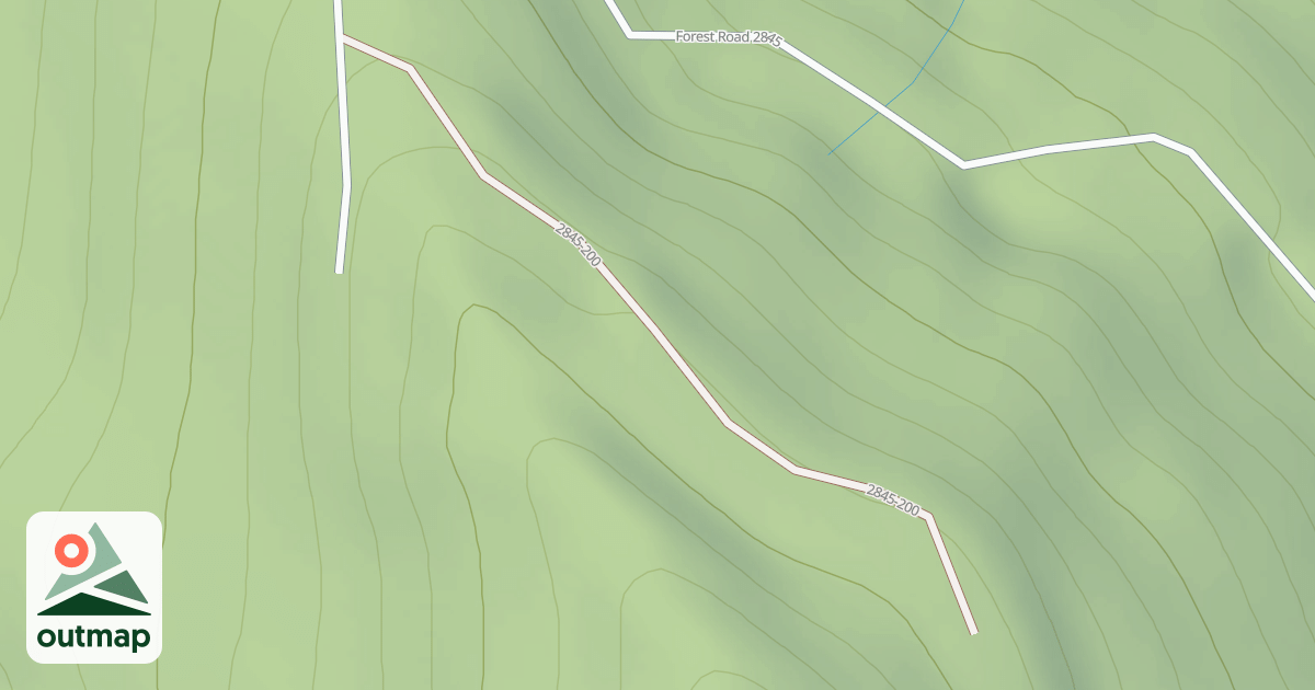 Map of USFS National Forest System Roads {101DBAB2-394B-4836-AB8F-137142B3FEFC}