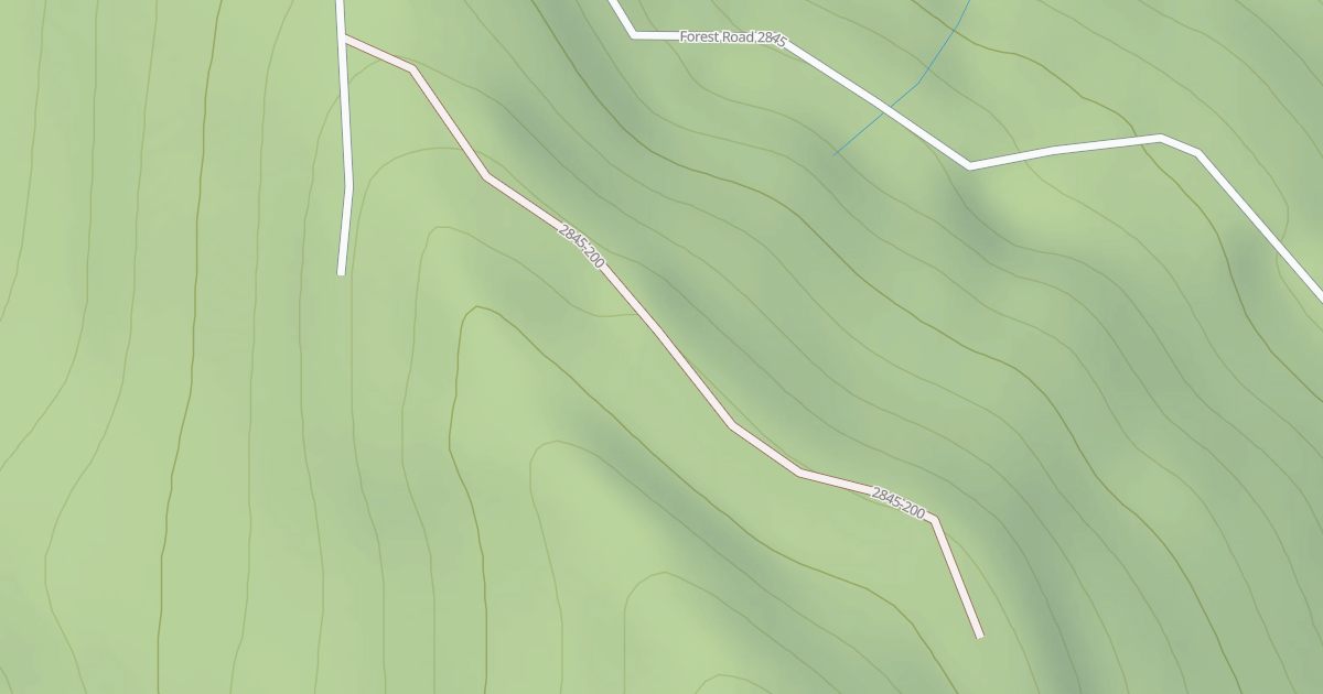 Map preview of USFS National Forest System Roads {101DBAB2-394B-4836-AB8F-137142B3FEFC}
