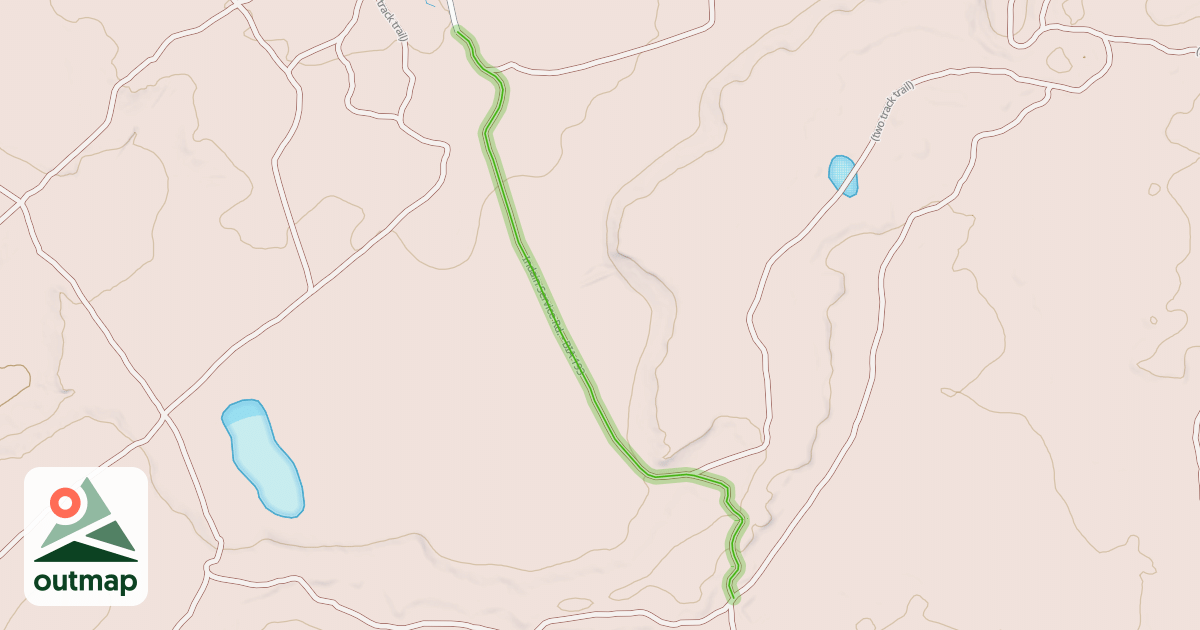Map of Indain Service Rd. - BIA 193