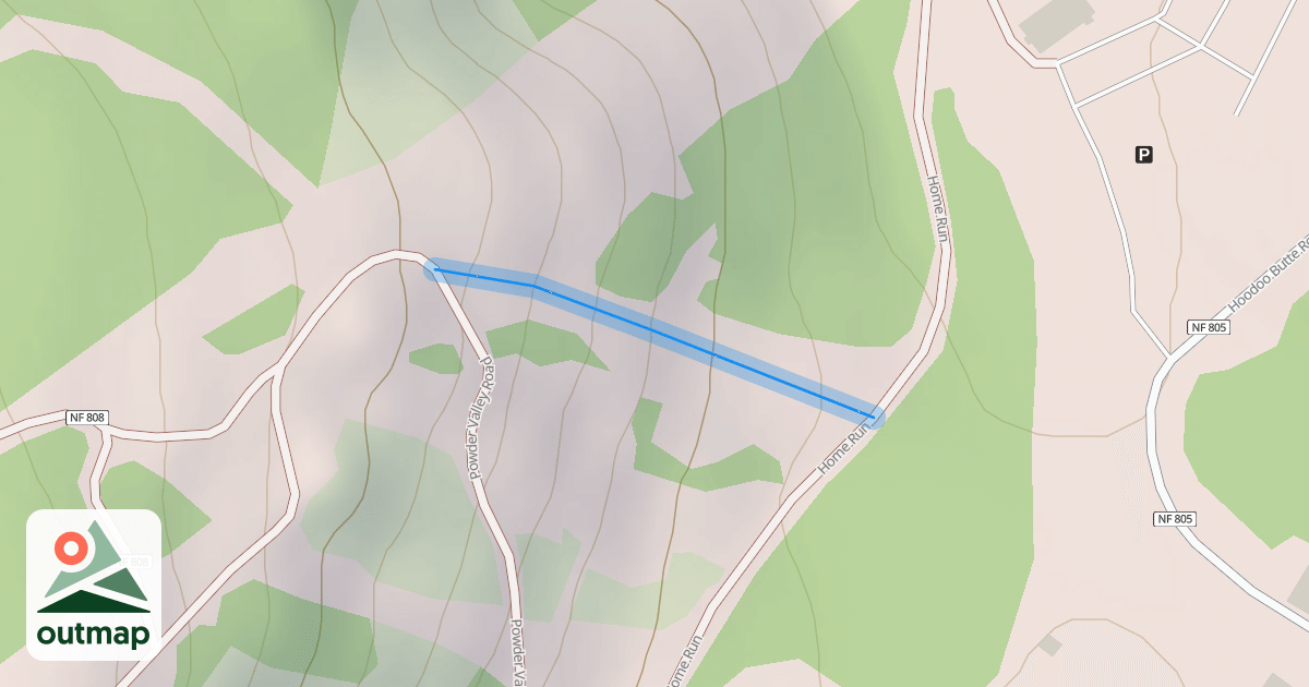 Map of Powder Valley 3