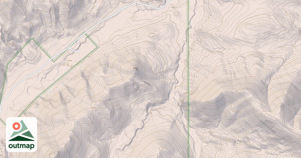 Map of Cyanide Creek