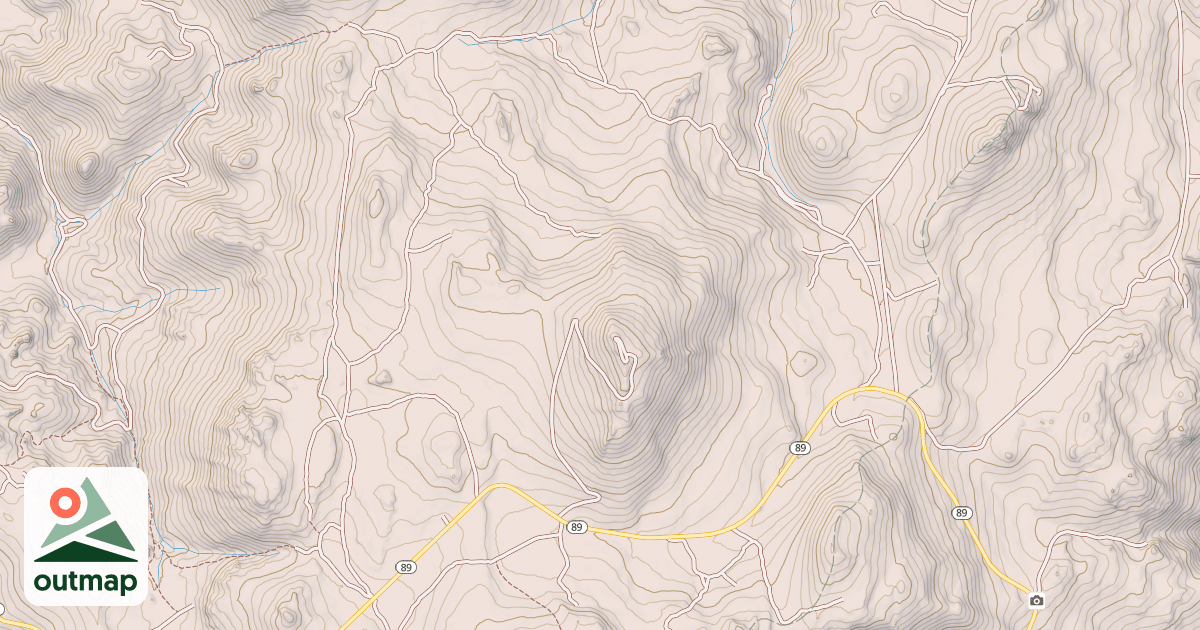 Map of BIG SPRING ROAD