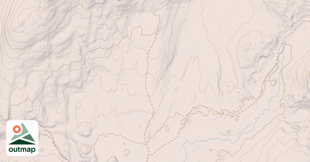 Map of Bartman Trail