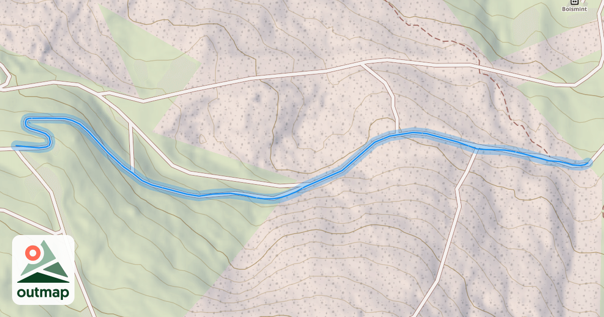 Map of Boulevard Boismint