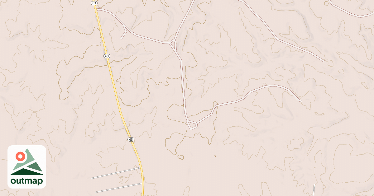 Map of PINEY WOODS TOWER