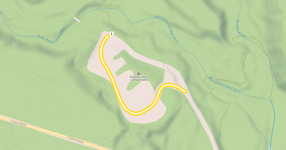 Map preview of Bobs Lookout