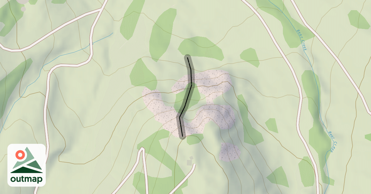 Map of Gunner's Knob