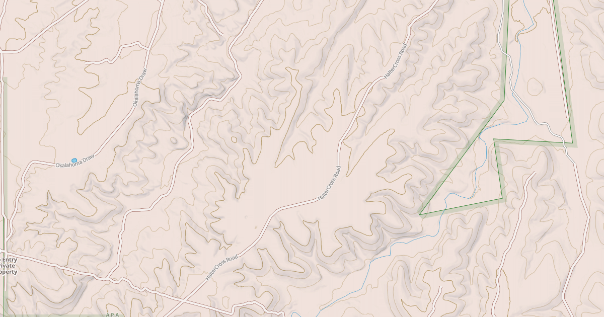 Map preview of USFS National Forest System Roads {72206670-7513-4AAB-B576-49AF1B28C6F5}
