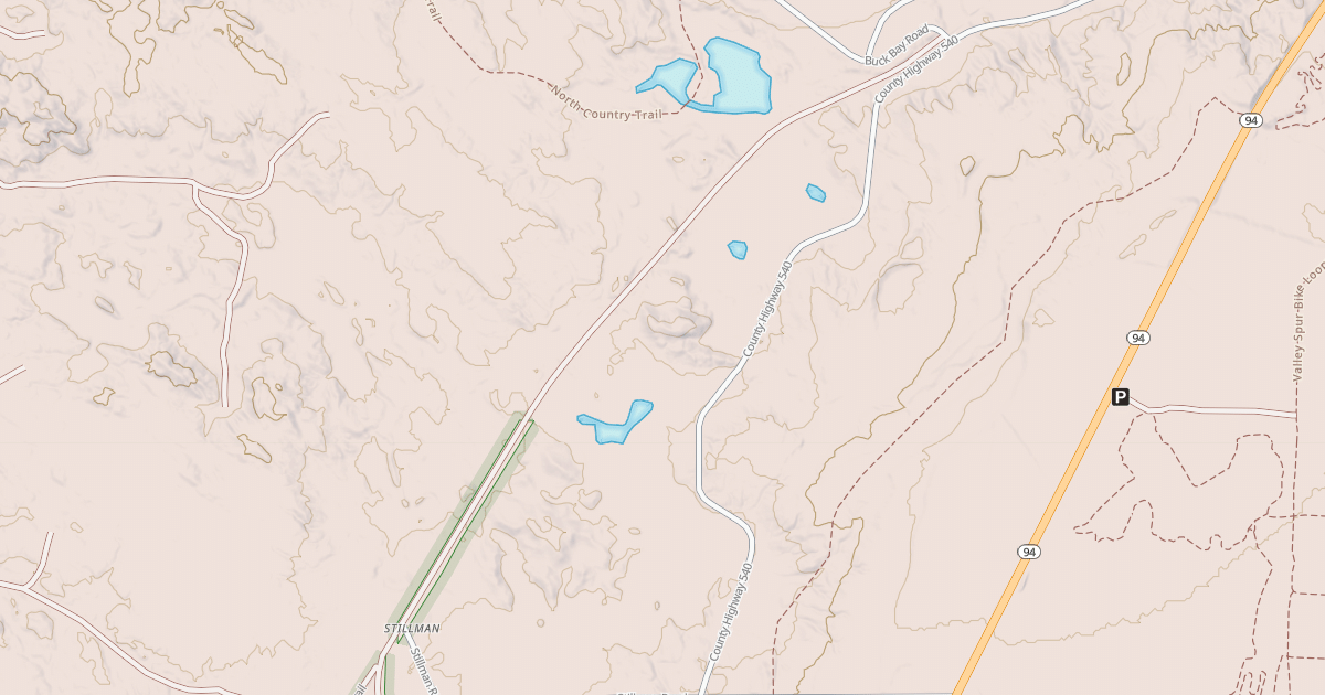 Map preview of PONDS