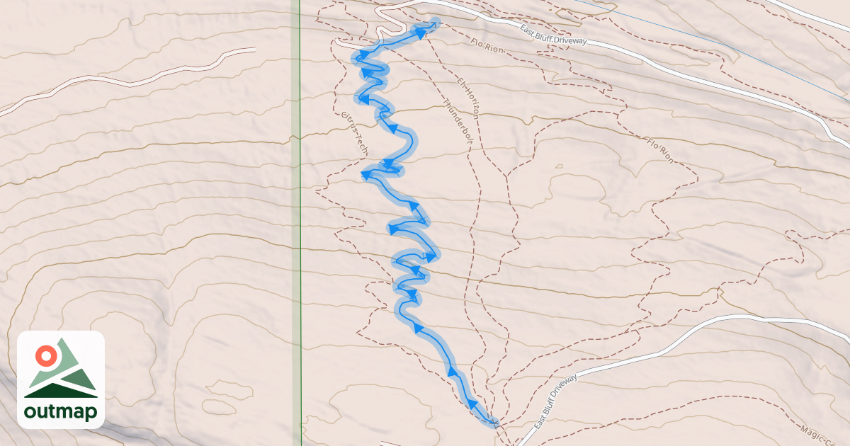 Map of Bermasaurus