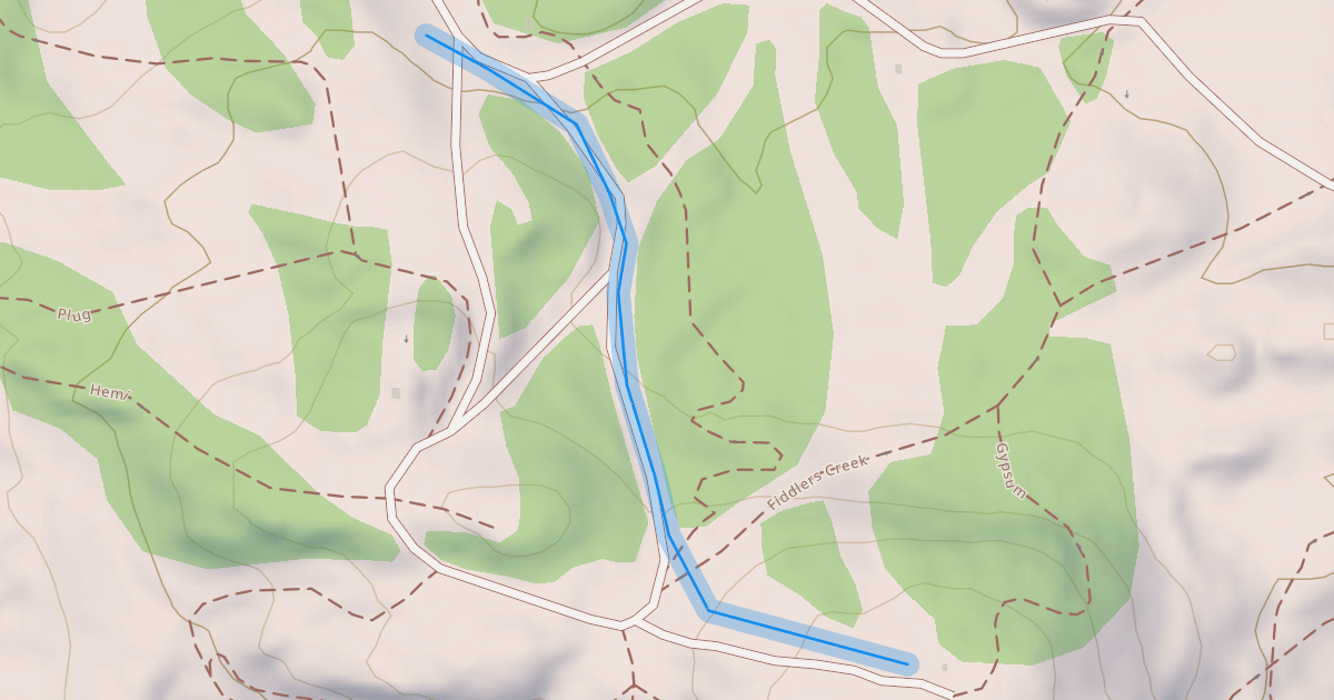 Map preview of Upper Snowfield