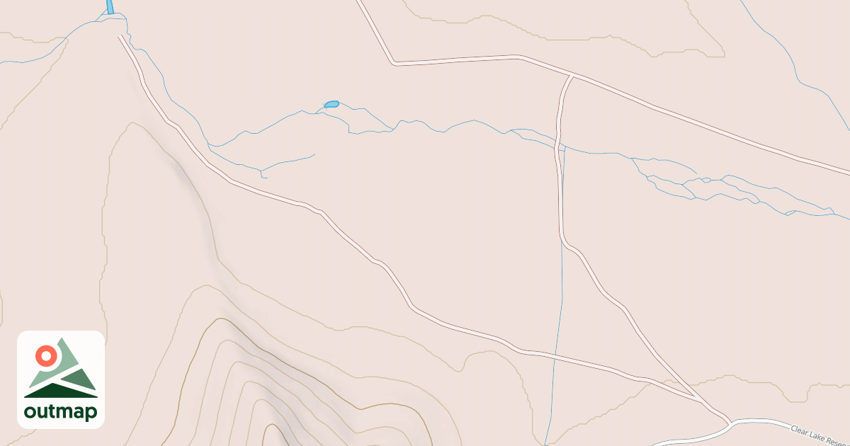 Map of CLEAR LAKE SPUR D