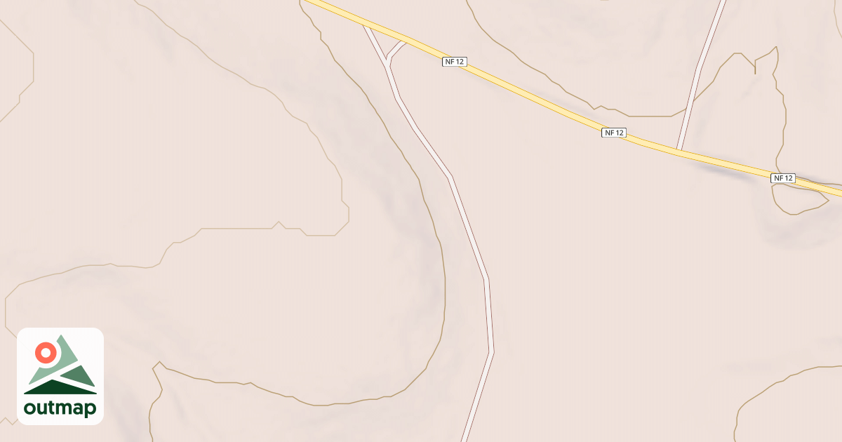 Map of USFS National Forest System Roads {A01DCCB7-D7AB-496D-8BB8-6332D3A0E614}