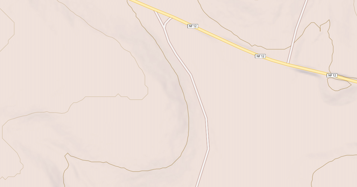 Map preview of USFS National Forest System Roads {A01DCCB7-D7AB-496D-8BB8-6332D3A0E614}