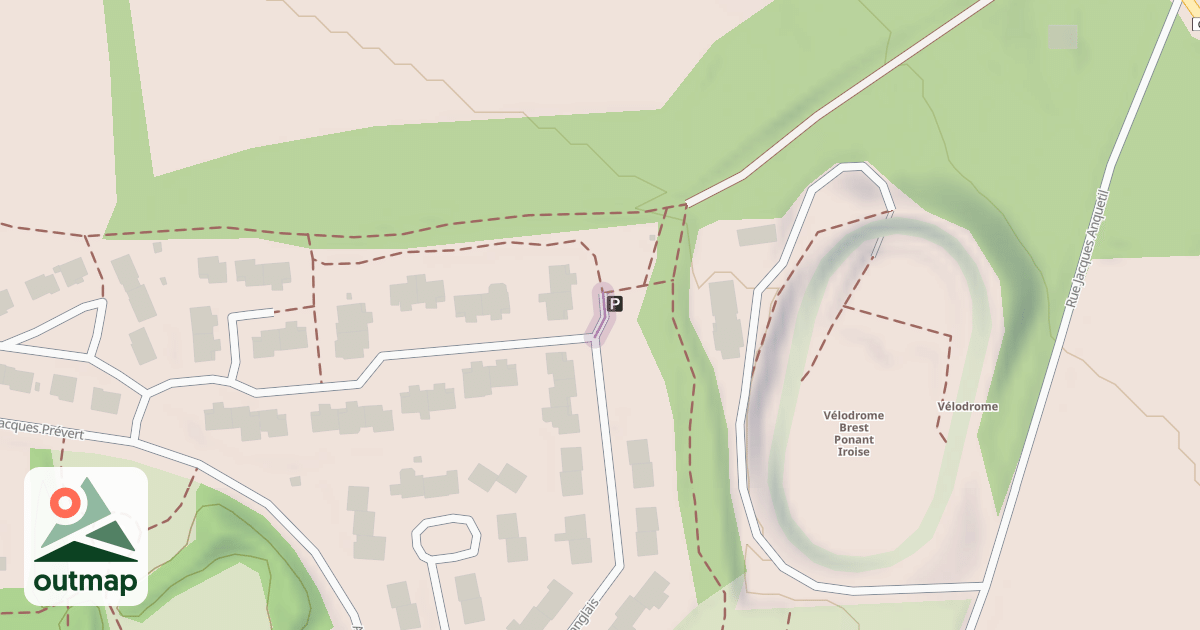 Map of Rue Xavier de Langlais