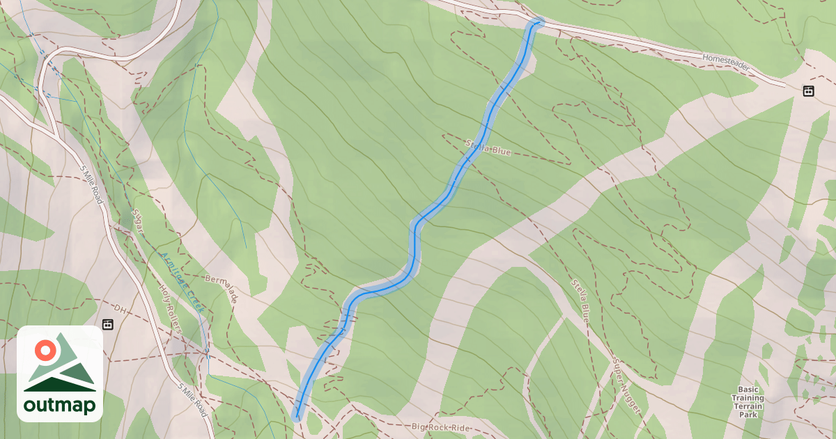 Map of Lone Fir Center