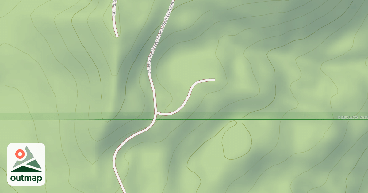 Map of USFS National Forest System Roads {DB730ED3-C31D-4196-AABB-4311B4B5F3FE}