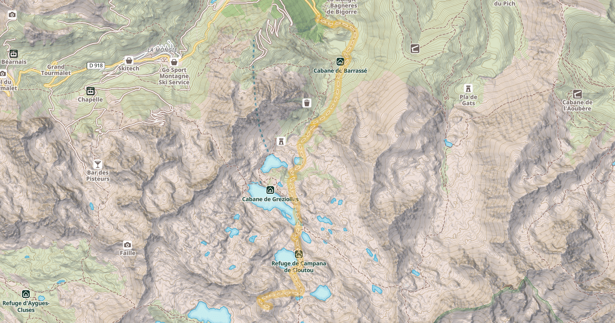 Map preview of Tuhou de Cloutou — Artigues