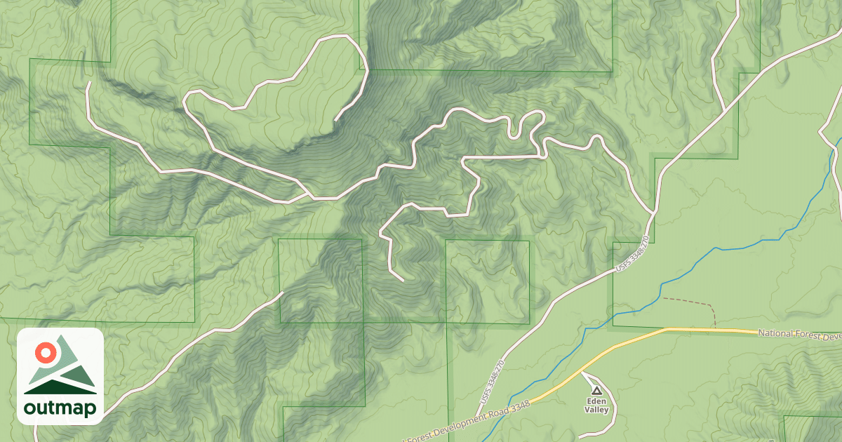 Map of TABLE ROCK