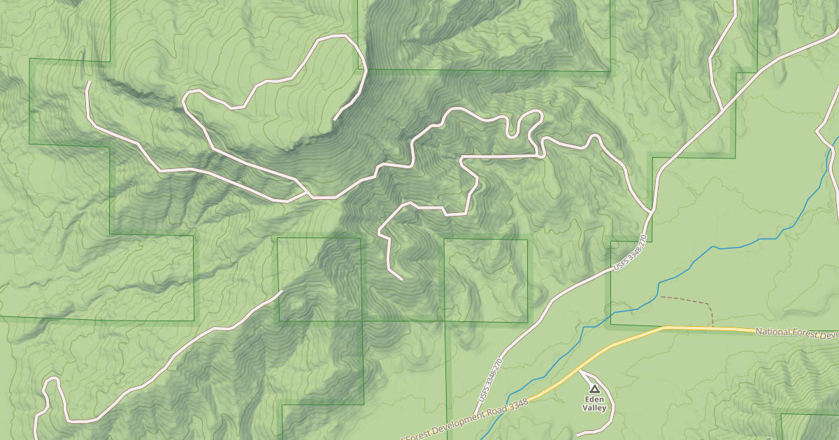 Map preview of TABLE ROCK
