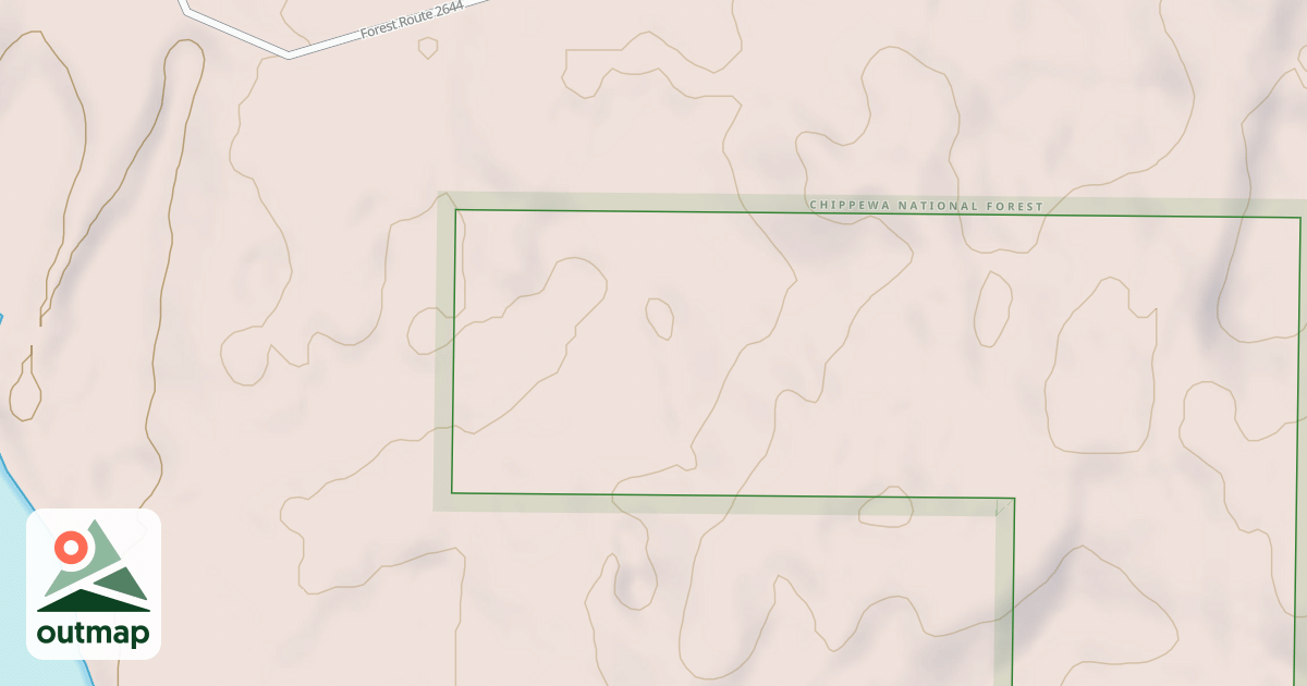 Map of CEDAR POINT SPUR D