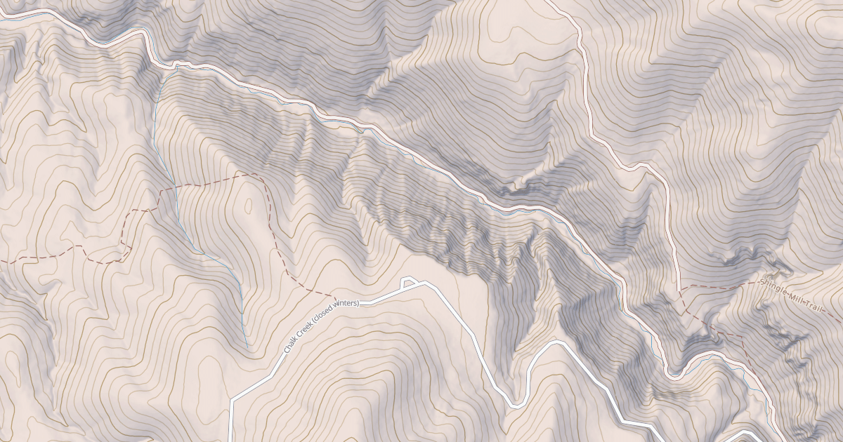 Map preview of Chalk Creek