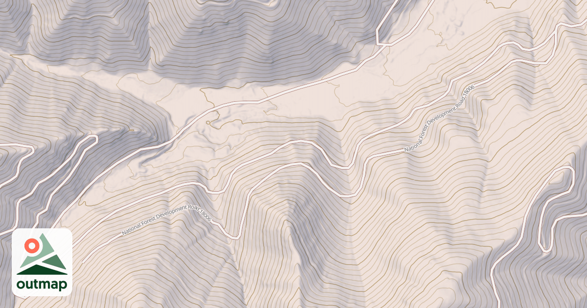 Map of MEADOW CREEK ONE