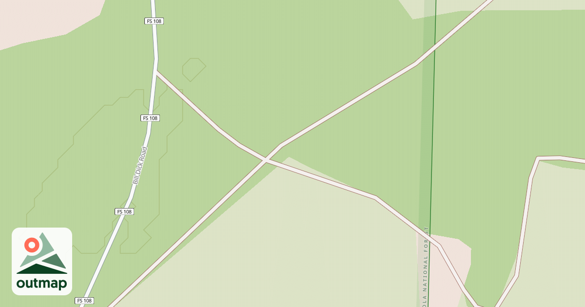 Map of USFS Motor Vehicle Use Map Roads {F6C9516E-9EE8-4B93-A6CD-9F41119CA02A}