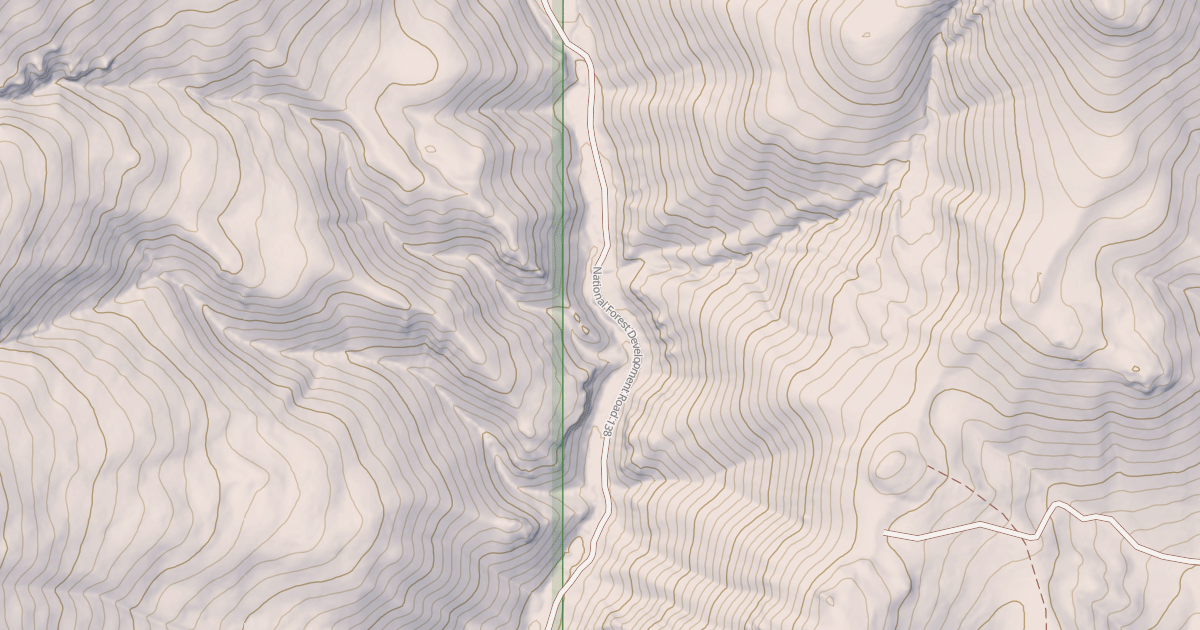 Map preview of BLM National GTLF Public Motorized Roads 0b921fd7-136d-44be-bf48-475e8dc8f4b2