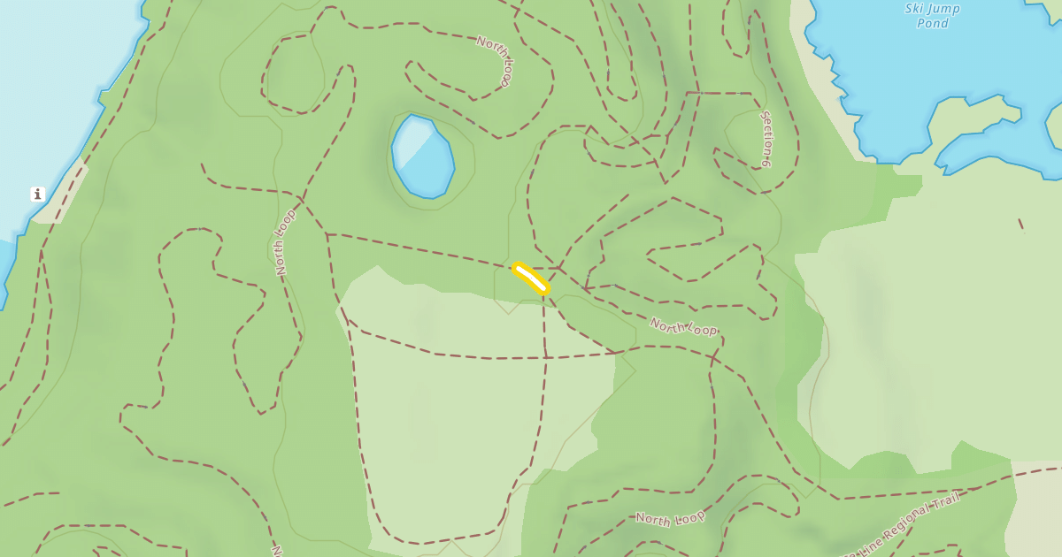 Map preview of Twin Lake Trail