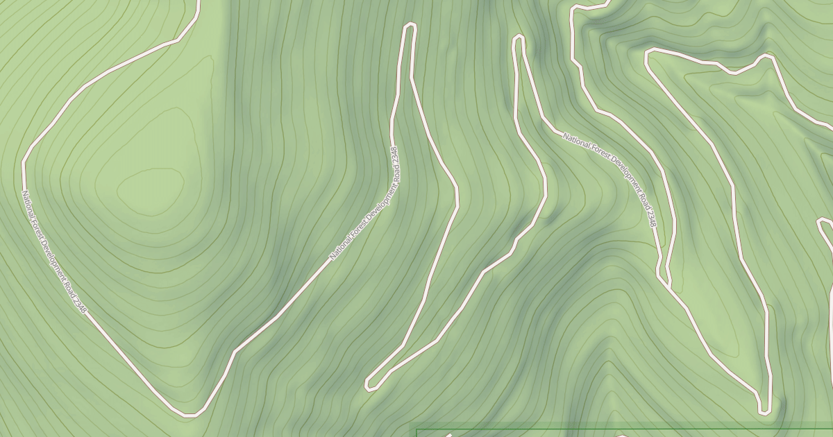 Map preview of CALX MTN LOOKOUT