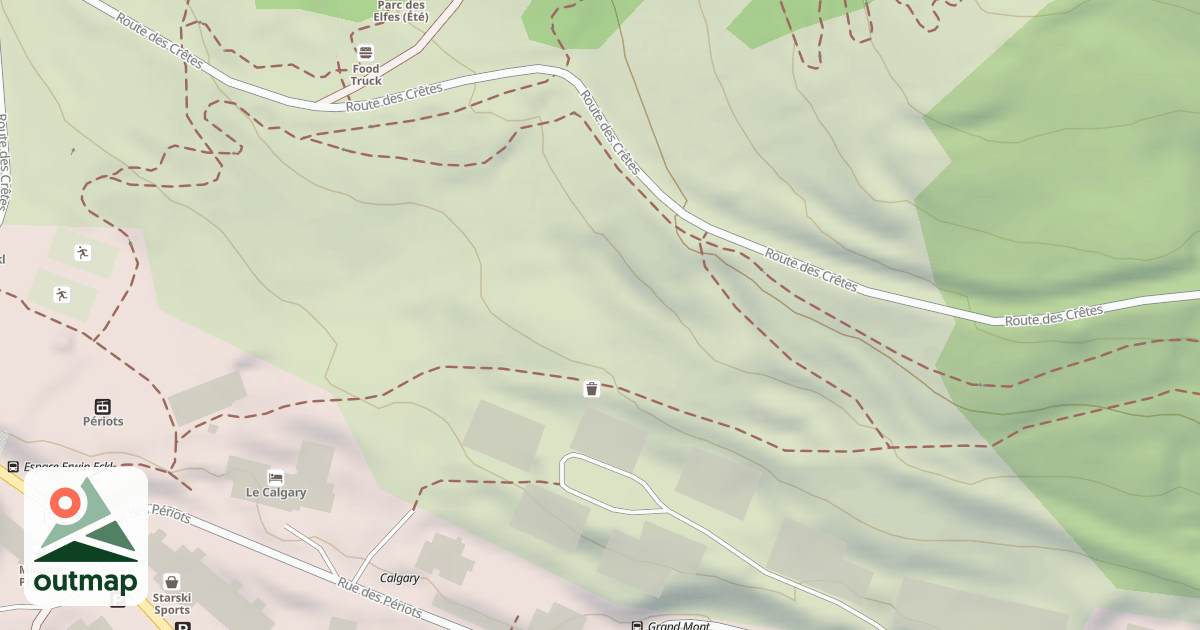 Map of Mountain Twister