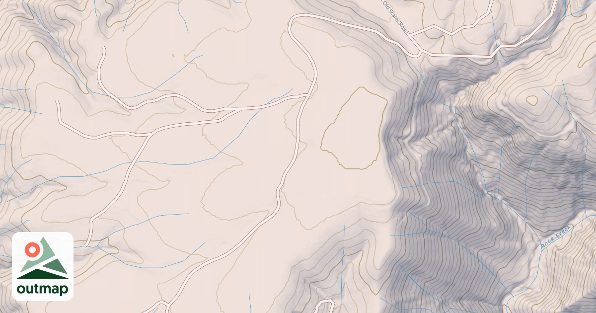 Map of OAK FLAT