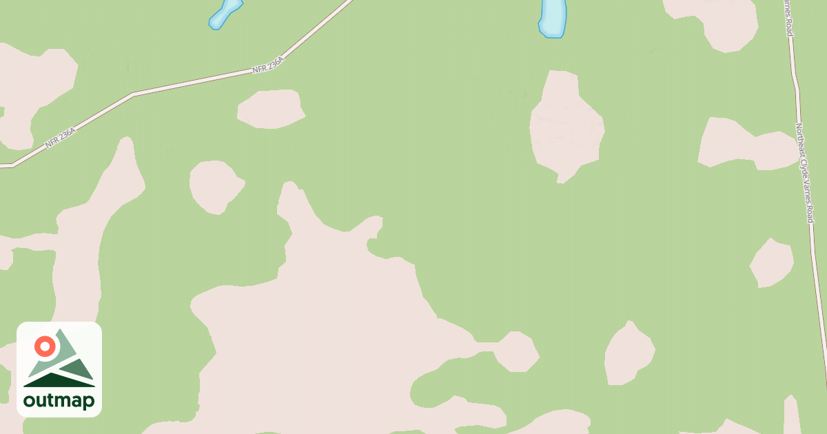 Map of USFS National Forest System Roads {A325DD03-BF7A-4A58-8988-29EB41B740A2}