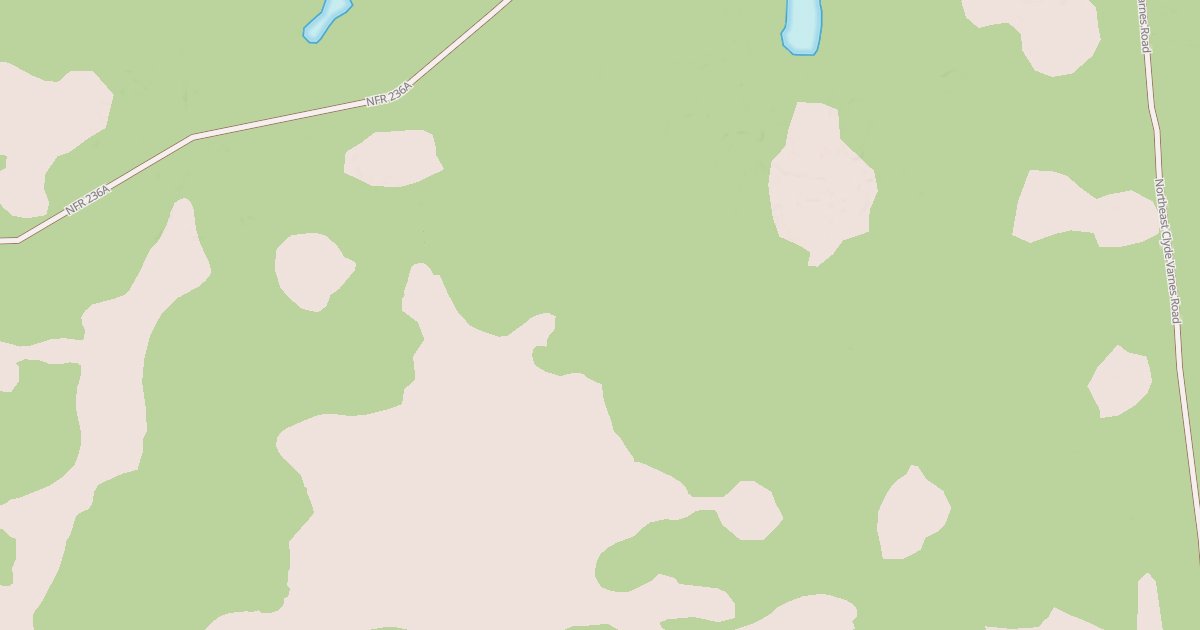 Map preview of USFS National Forest System Roads {A325DD03-BF7A-4A58-8988-29EB41B740A2}