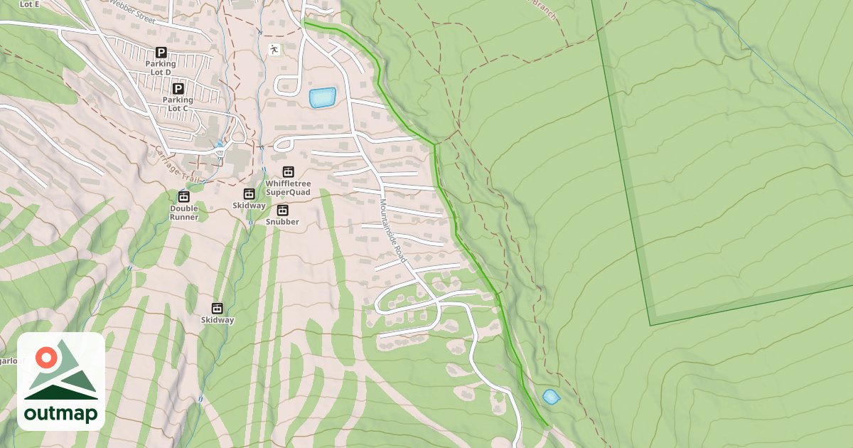 Map of Lower Stub's
