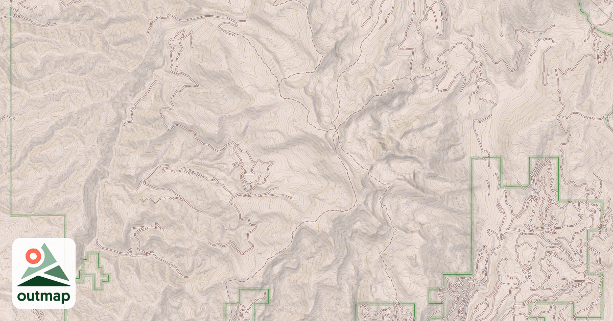 Map of Council Mountain