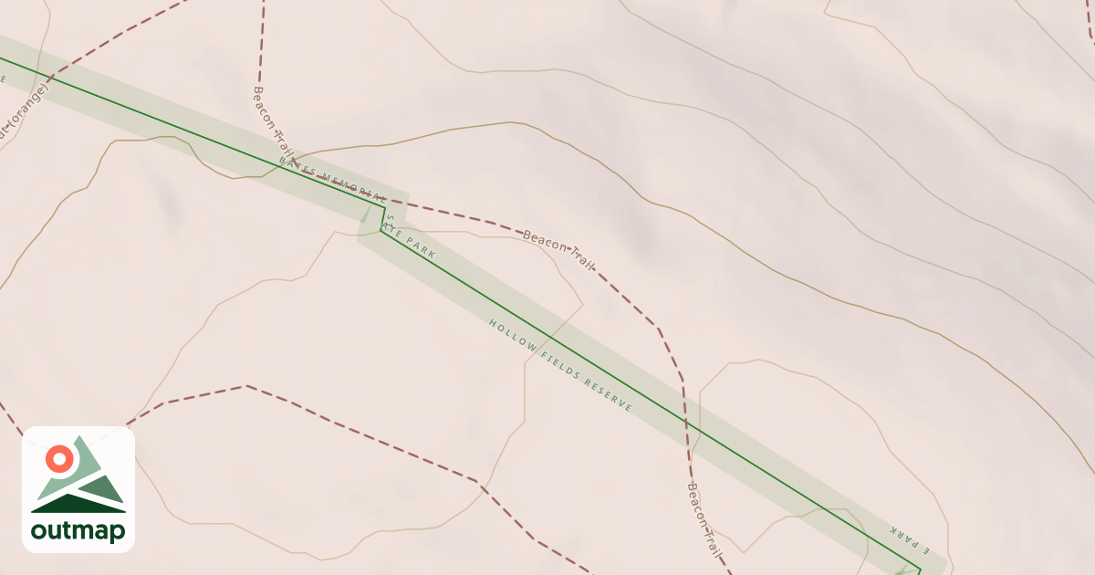 Map of Beacon Trail
